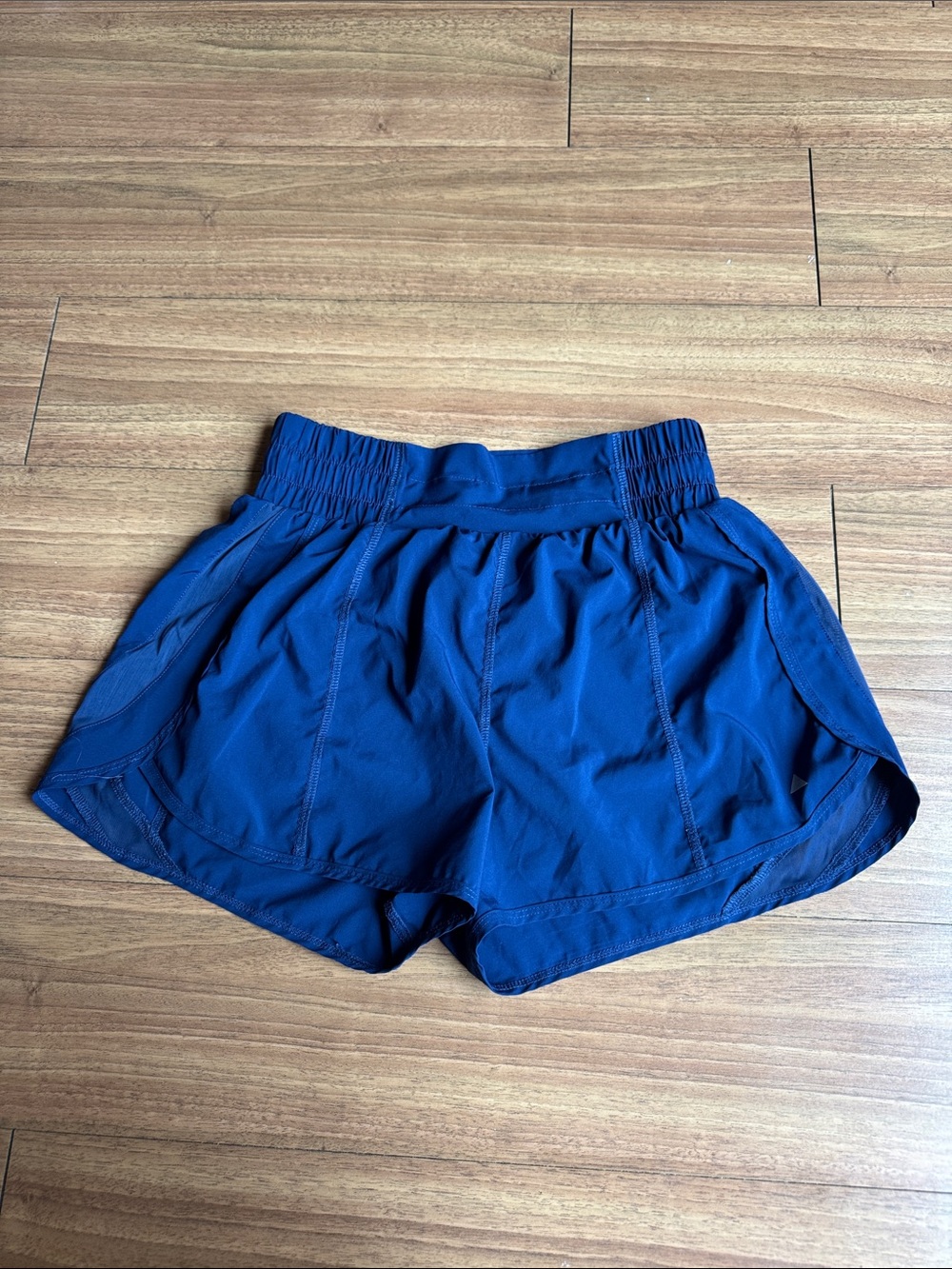 High waisted athletic shorts